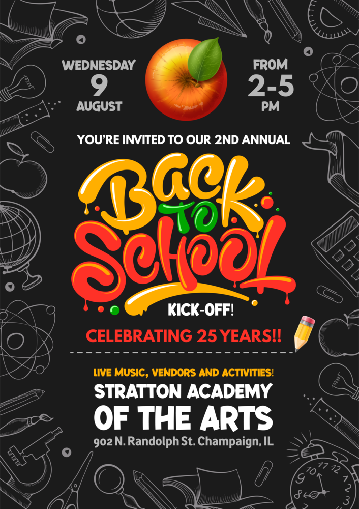 Back-2-School Kick-Off Event on Wednesday, August 9th, from 2:00 pm - 5:00 pm