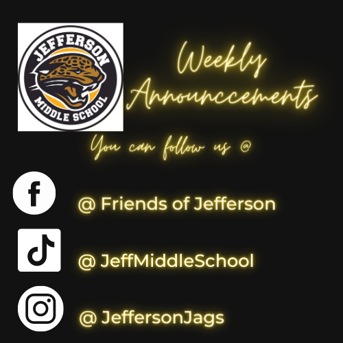 Weekly Announcements