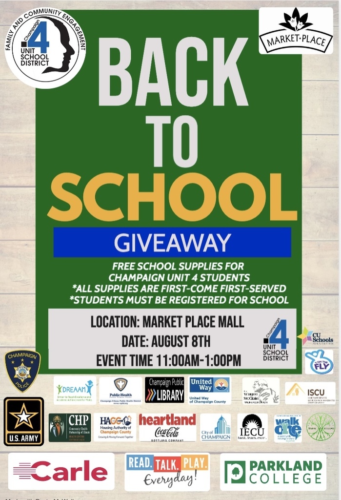 back-to-school give-away